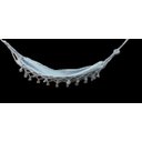 Ver imagem 1 de Rede De Descanso Infantil/Pet 1,50m Algodão Azul