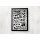 Ver imagem 1 de Quadro decorativo - Palavras Positivas