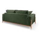 Ver imagem 3 de Sofá Verona Molas Ensacadas Braço 20cm Veludo 2,70m:Verde