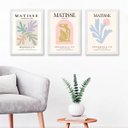 Ver imagem 1 de Kit 3 Quadros Artes Matisse Candy Colors 45x34cm:madeira Branca