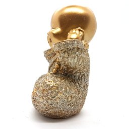 Buda Baby Bebê Surdinho Baby Buda Estatueta 9 cm Brilhante - 2