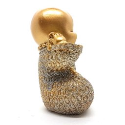 Buda Baby Bebê Surdinho Baby Buda Estatueta 9 cm Brilhante - 3