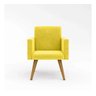 Poltrona Nina Decorativa:Suede Amarelo - 2
