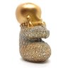 Buda Baby Bebê Mudinho Baby Buda Estatueta 9 cm Brilhante - 3