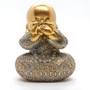 Ver imagem 1 de Buda Baby Bebê Mudinho Baby Buda Estatueta 9 cm Brilhante