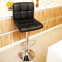 Ver imagem 6 de Banqueta Alta Para Bar Balcão Bancada Cozinha Americana Giratória Gomos - Preta