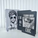 Ver imagem 4 de Decoração sala quarto trio livro caixa fake branco preto
