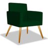 Poltrona Nina Decorativa:Suede Verde - 1