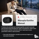 Ver imagem 3 de Poltrona do Papai Sala de Estar Giratória Reclinável Manual Austin Aquecimento Massagem Pu Bege G31