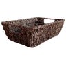 Cesta De Palha Com Alça Multiuso 24,3 X 16,3 X 8Cm Fwb - 1