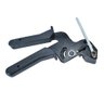 Alicate de Aperto e Corte + 100 Abraçadeira Aço inox Zip Tie - 5