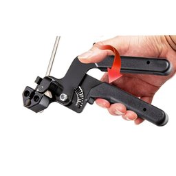 Alicate de Aperto e Corte + 100 Abraçadeira Aço inox Zip Tie - 3