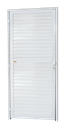 Ver imagem 1 de Porta Veneziana Alumínio 86 Dir Branco Brimak