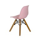 Ver imagem 5 de Kit Mesa Redonda Branca 60cm + 2 Cadeiras Charles Eames Eiffel Infantil Kids Azul e Rosa Claro