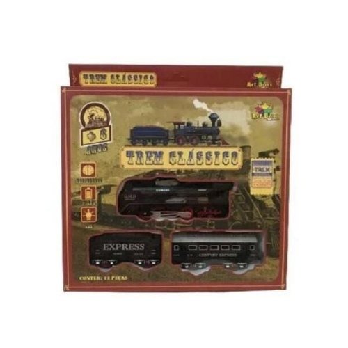 Jogo americano Express Steam Train para mesas de jantar, conjunto