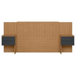 Cabeceira Frisada Extensiva Palmas Nature Titanium - 1