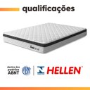 Ver imagem 7 de Cama Box Casal Espuma Ortopédica Onix D33 138x188x58cm Hellen - Suporta até 120 kg por Pessoa