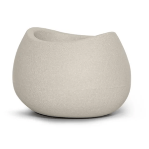 Vaso Texturizado Oval 19 Cimento Nutriplan