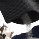 Ver imagem 6 de Tapete Higienico Coletor Areia Gato Pet Animais Petshop Anti Sujeira Casa limpa Chao Limpo LEVA PRA
