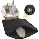 Ver mais imagens de Tapete Higienico Coletor Areia Gato Pet Animais Petshop Anti Sujeira Casa limpa Chao Limpo LEVA PRA