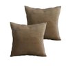 Kit 4 Almofadas Decorativas Marrom Em Suede 45x45 Rocmail2 - 3