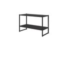 Ver imagem 5 de Nicho Parede Escritório 63cm X 28cm 2 Prateleiras F5 Office Cor:preto