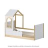 Cama Reversível Montessoriano com Telhado e Led New Garden Casatema MadeiraOriginals - 7