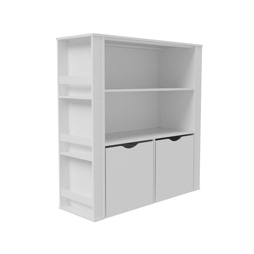 Organizador Com Baús E Porta Livros Duplo Manuel 100% Mdf WoodCore