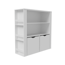 Ver imagem 1 de Organizador com Baús e Porta Livros Duplo Manuel 100% Mdf Woodcore