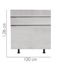 Ver imagem 2 de Cabeceira Estofada Argentina 100cm Solteiro Para Cama Box Quarto Suede Cinza Claro - Gat Magazine