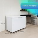 Ver imagem 4 de Freezer e Conservador Horizontal Hq 300 Litros Branco Bd-300q 110v