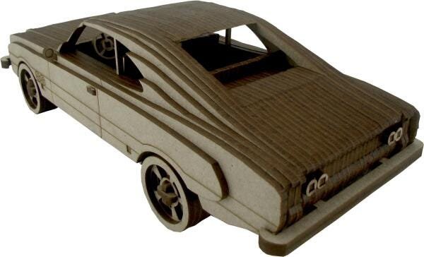 Carrinho Opala Ss - Carro Mdf 3 D - 3