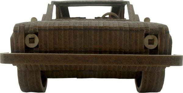 Carrinho Opala Ss - Carro Mdf 3 D - 4