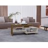 Mesa de Centro Lima Cinamomo/off White - Bechara Móveis - 1