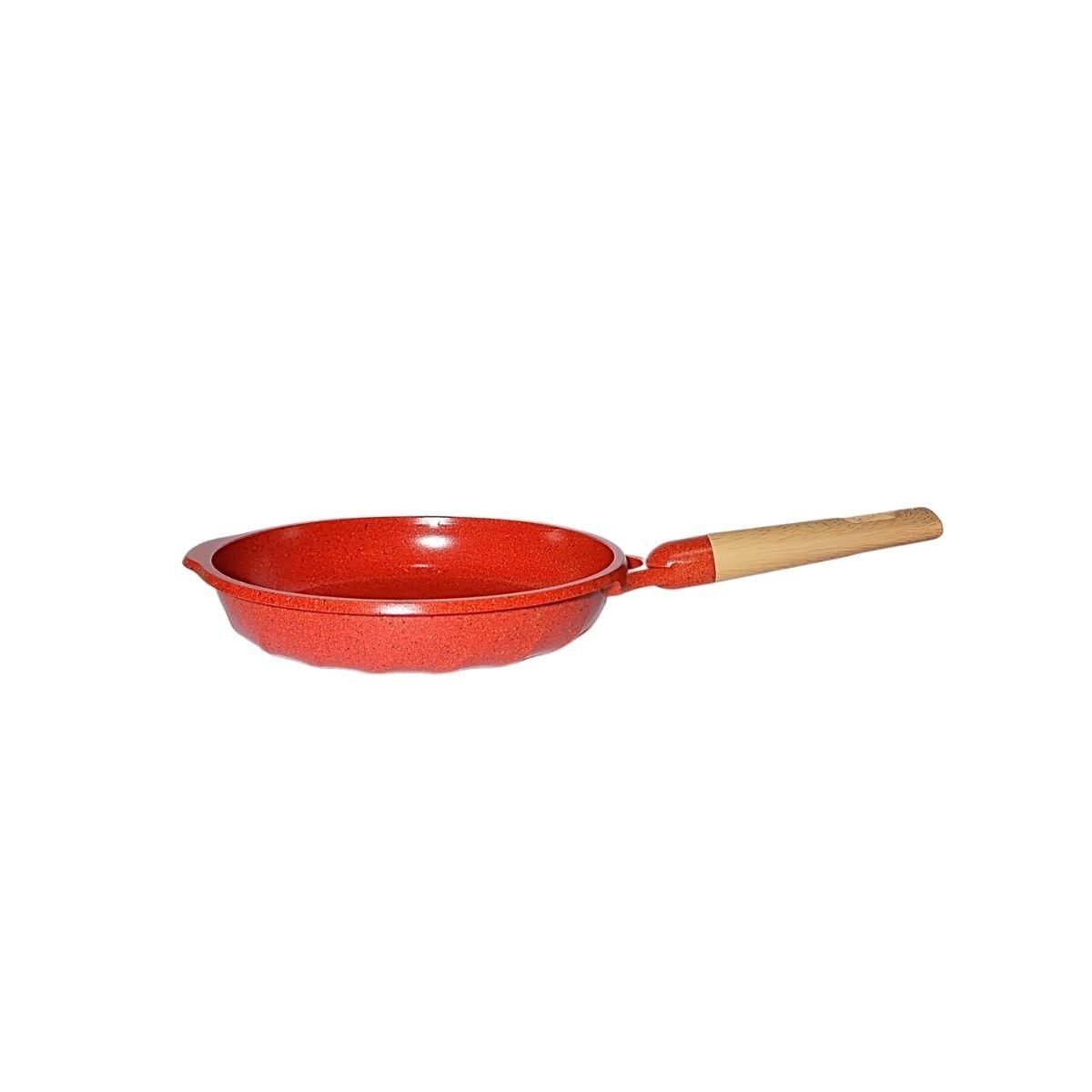 Jogo Panela Indução Revestimento Mármore Cerâmico 9 Peças Vermelho - 3