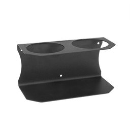 Suporte Porta 2 Frasco Borrifador Alcool em Gel Apoio Parede - 2