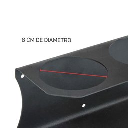 Suporte Porta 2 Frasco Borrifador Alcool em Gel Apoio Parede - 4