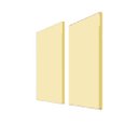 Ver imagem 1 de Painel Acústico Bl Acoustic 1302 - 120x60cm - Creme - 25mm