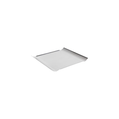 Bandeja Tramontina Quadrata Retangular em Aço Inox Alto Brilho 32 X 28 Cm