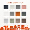 Ver imagem 5 de Sofá Orgânico 2 Lugares C/2 Almofadas Curvo Sala Recepção Amsterdã Boucle - Montanari's Decor