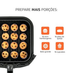 Fritadeira Elétrica Mondial sem Óleo Grand Family 6l 220v 5892-02 - 3