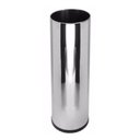 Ver imagem 1 de Porta Guarda-chuva - Inox 24x70 Comercio Condomínio Cor:inox