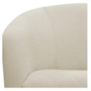 Ver imagem 5 de Poltrona Luiza Pés Palito Mel Linho Bege - Doce Sonho Móveis