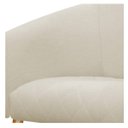 Ver imagem 6 de Poltrona Luiza Pés Palito Mel Linho Bege - Doce Sonho Móveis