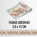 Ver imagem 5 de Faixa Decorativa Adesiva (autocolante) - Relevo Floral 2