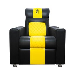 Poltrona Gamer Streamer Sparta com Carregador Usb Corino Preto/amarelo Sofa Store - 3