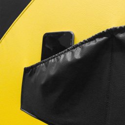 Poltrona Gamer Streamer Sparta com Carregador Usb Corino Preto/amarelo Sofa Store - 7