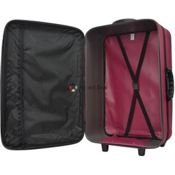 Mala Grande 23kg Anac Rodinhas Resistente Village Rígida Viagem - Vermelho escuro - 2