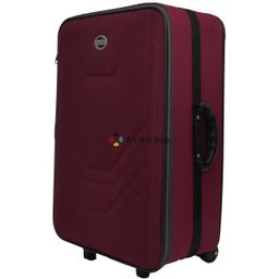Mala Grande 23kg Anac Rodinhas Resistente Village Rígida Viagem - Vermelho escuro - 3