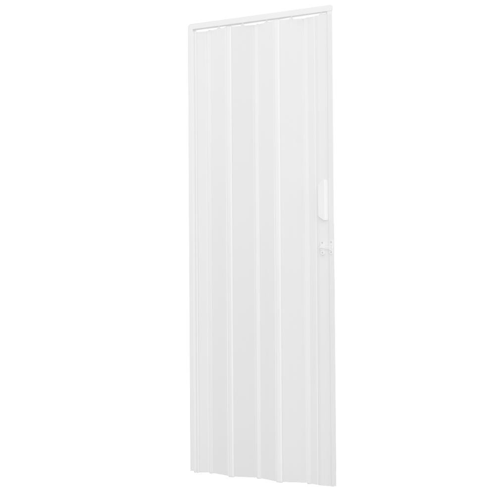 Porta Sanfonada de PVC 115x210cm AZN - Branco Gelo - 3